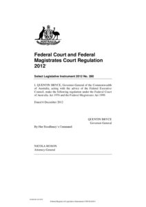 AUS_REGULATIONS_FED.-AND-FED.-MAG.-COURT-REG_2012_ENG