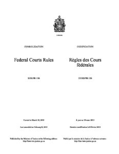 CAN_LEGISLATION_FEDRERAL-COURT-RULES_2013_ENG-FRA