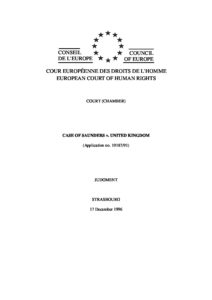 EUROPE_CASE_SAUNDERS-V-UK-ECHR_1996_ENG